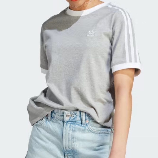 Adidas Originals Women’s Adicolor Classics 3-Stripes Tee Size Xs